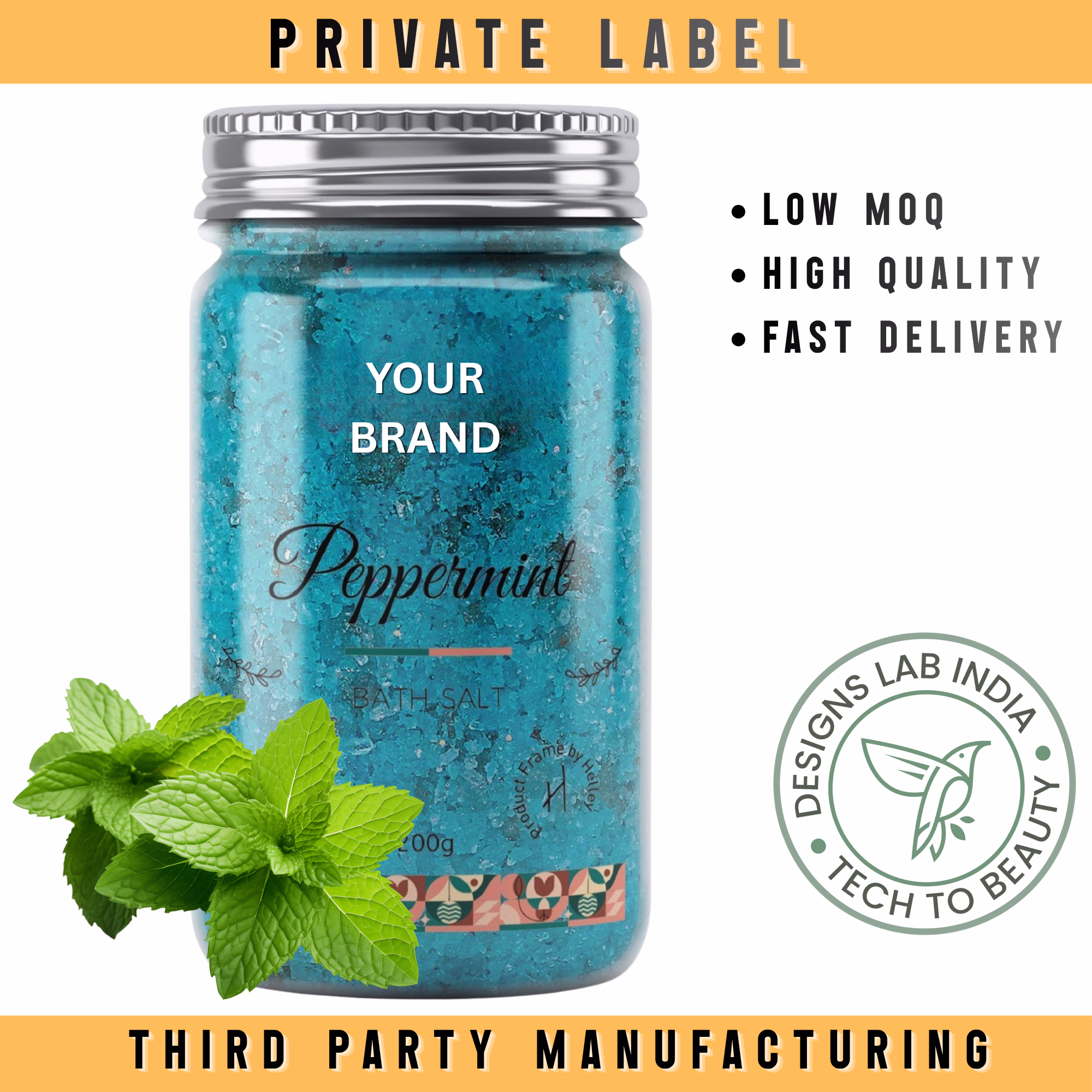 Peppermint Bath Salt